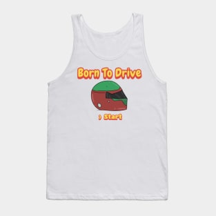 Born To Drive, Helmet Tank Top